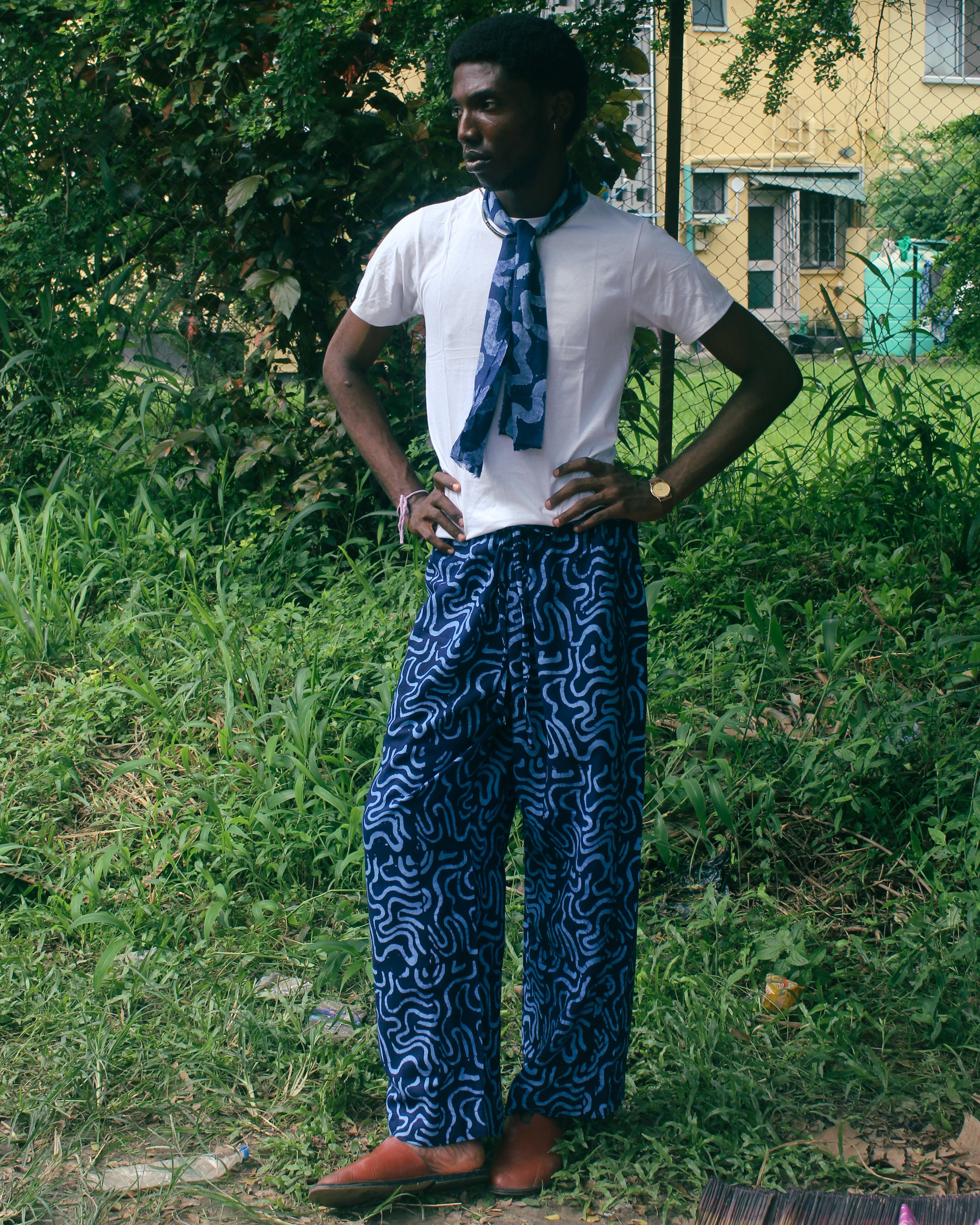 Tides of Love Pants in Blue