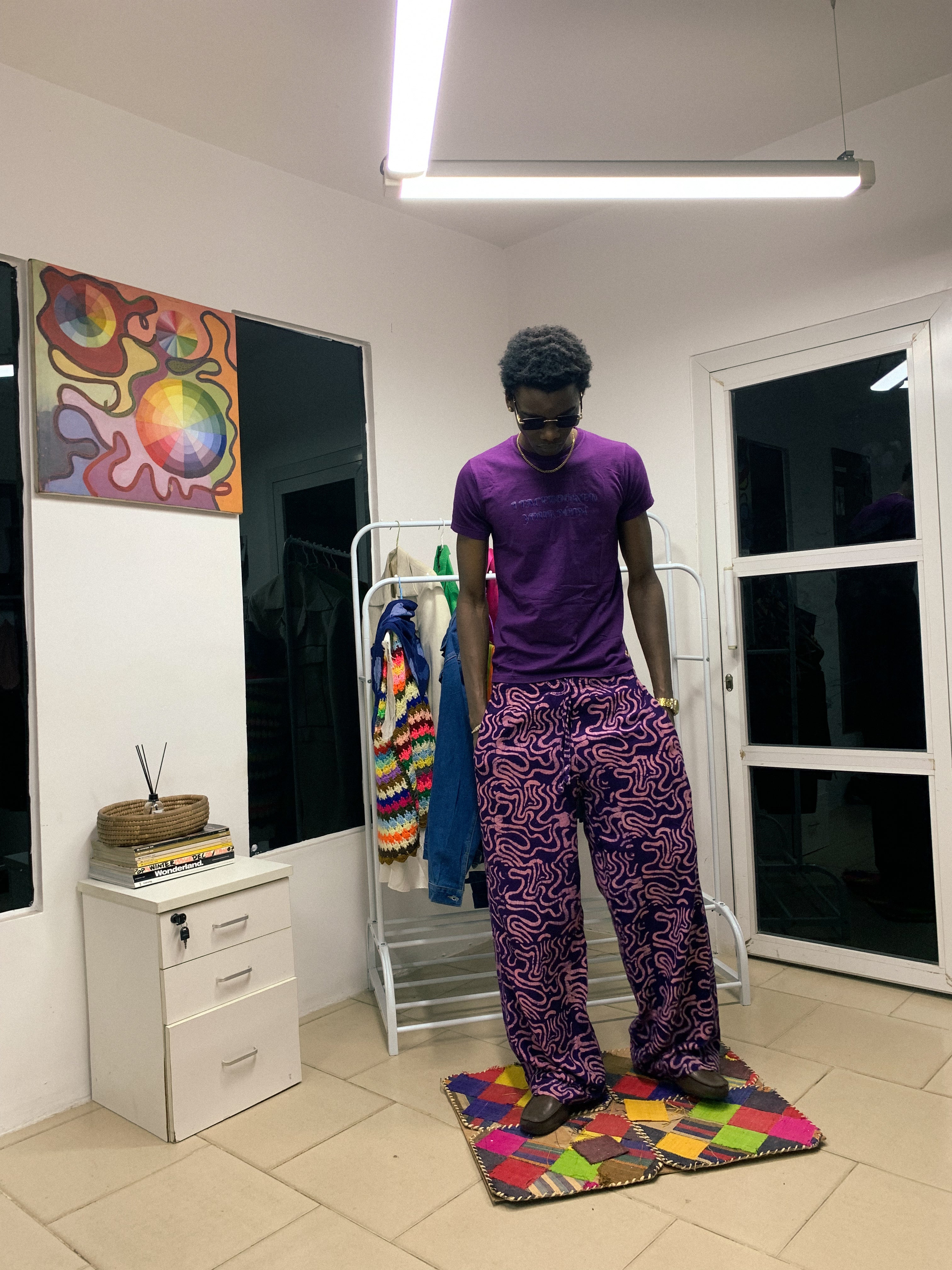Tides of Love Pants in Purple