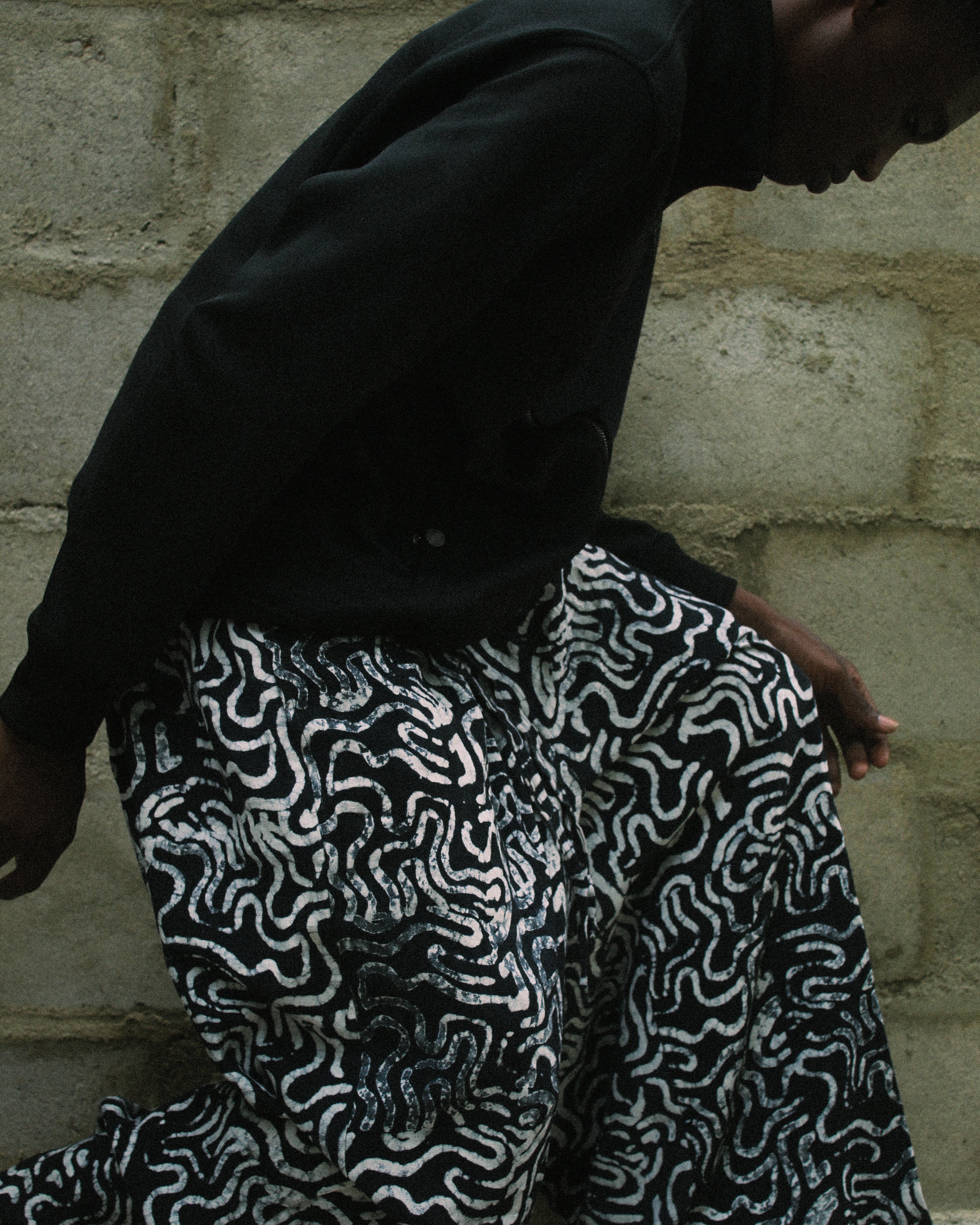 Tides of Love Pants in Black